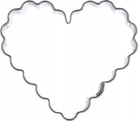 Mézeskalács Lyukasztó Acél Szív 5CM Konyhai Forma