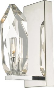 DAR LIGHTING CRY0750 CRYSTAL Kristály Fali Lámpa Csiszolt króm IP20