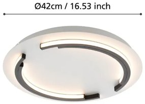 Eglo 900328 - LED Dimmelhető mennyezeti lámpa ZAMPOTE LED/25W/230V á. 42 cm