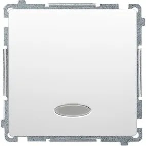 Egypólusú kapcsoló megvilágított BMW1L.01/11 Basic modul fehér