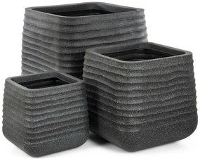 G21 Lava Cube virágcserép 38 x 38 x 37