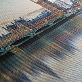 Kép - a Parlament londoni házai (150x105 cm)