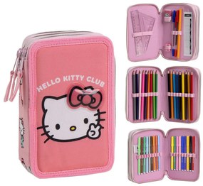 Hello Kitty Club tolltartó töltött 3 emeletes Giotto