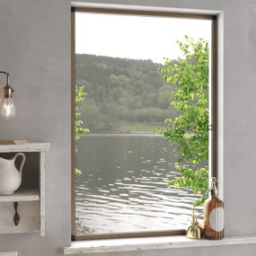 barna ablakszúnyogháló 80 x 120 cm