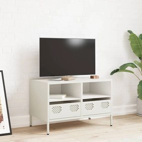 fehér hidegen hengerelt acél TV-szekrény 68 x 39 x 43,5 cm
