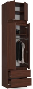 Ruhásszekrény Sahil (wenge). Akció -16%. 1070953
