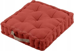 Duo padlópárna 45x45 cm tégla ülőgarnitúra puff pamut Boho vastag