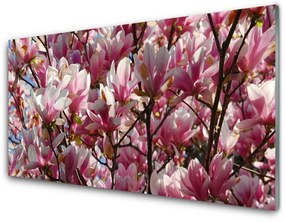 Akrilüveg fotó Ágak Flowers Plant 120x60 cm 2 fogas