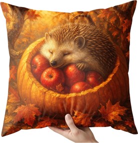 Őszi díszpárnahuzat 40x40 boglárka őszi tök díszpárnahuzat