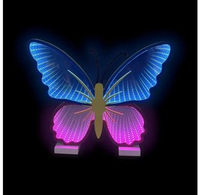 2Kids Toys - LED Neon asztal dekoráció LED/5W/USB pillangó