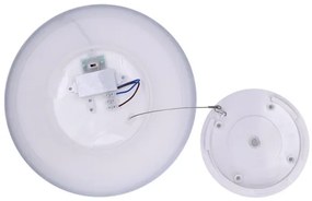 Solight WO826-LED Fürdőszobai mennyezeti lámpa ACATE 24W/230V 3000/4000/6000K átm. 29,3 cm IP54