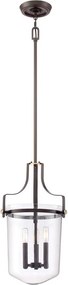 Quoizel PENN STATION QZ-PENN-STATION-M-WT Függőlámpa 3x40W/E14
