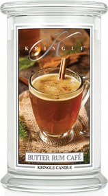 Butter Rum Cafe Kringle Candle nagy illatgyertya 2 kanĂłc (624g)