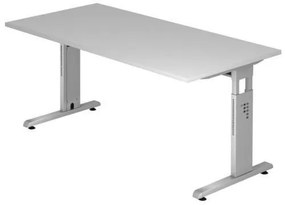 No brand  Baron Minos irodai asztal, 160 x 80 x 65 - 85 cm, egyenes kivitel%