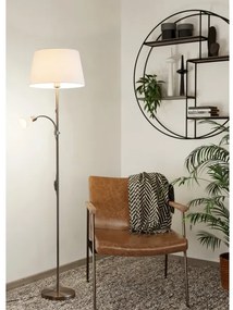 Eglo 95686 - Állólámpa CONESA 1xE27/60W + 1xE14/40W