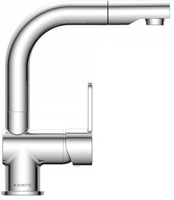 Schütte 79710 - LONDON mosogatócsaptelep kihúzható zuhanyfejjel, fényes króm