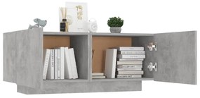 Betonszürke forgácslap éjjeliszekrény 100 x 35 x 40 cm