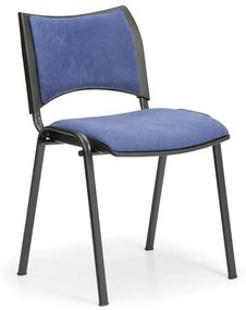 SMART konferencia szék - fekete lábak, kék