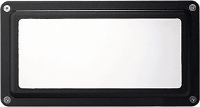NOVOLUX 119C-L0113B-02 GAMMA Modern Kültéri Fali Lámpa Fekete LED IP54