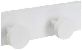 Fehér borovi fenyő fali fogas 40 cm Anillos – Casa Selección