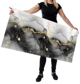 Wallplex konyhahátfal Holdfény Márvány (Méret: 60x300)