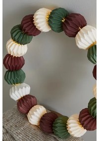 Markslöjd 705815 - LED Karácsonyi dekoráció TUBBY LED/0,6W/3xAA fehér/zöld/piros