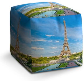 Cube zsámoly Eiffel Tower 5, kék