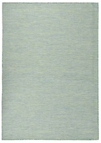 Türkizkék lapos szövésű kültéri szőnyeg 200 x 280 cm