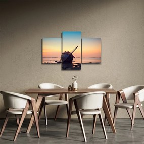 Kép - Hajótörést szenvedett hajó (90x60 cm)