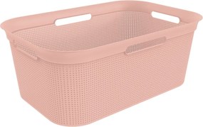 Rotho szennyestartó kosár 41l rugalmas, rózsaszín