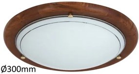 RÁBALUX 5417 UFO Ufo Lámpa Tölgy E27 IP20