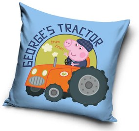 Peppa malac Tractor párna, díszpárna 40 x 40 cm