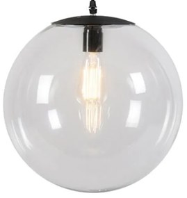 Függesztett lámpa üveg átlátszó 35cm - Pallon