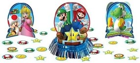 Super Mario Mushroom World asztali dekoráció szett 23 db-os