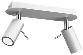 Spotlámpa PRESTON 2xGU10/40W/230V fehér