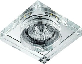 Prezent ELEGANT DOUBLE LIGHT 71105 Beépíthető spotlámpa 1x50W/GU10|1x3W/LED 380lm IP20