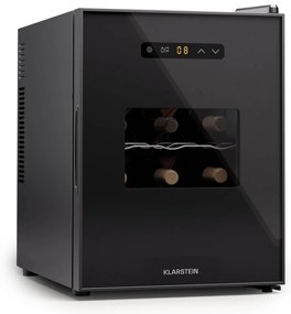 Klarstein Silent Vino 12 Uno, borhűtő, 31 l / 12 palack, 5-18 °C, érintős
