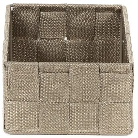 Tároló rendszer Compactor TEX 18 x 12 x 7 cm, barna
