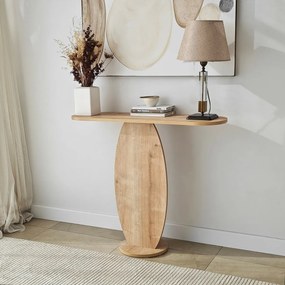 Ellittica Sapphire Oak összecsukható konzolasztal