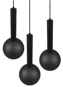 Fekete függőlámpa ø 52 cm Ciliana – CINQUE