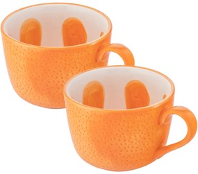 Altom Kerámia jumbo bögrék Tropicana narancs 470ml, 2 db