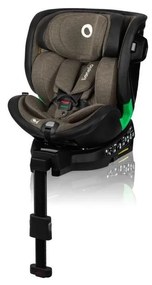 Lionelo HARMONY i-Size 40-150 cm forgatható autósülés alapzattal, fekete/olíva