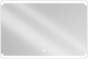 Mexen Nida LED megvilágítású fürdőszobai tükör, 120 x 80 cm, 6000K, páramentes - 9806-120-080-611-00