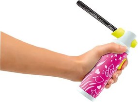 Kreatív festékszóró készlet, csillámos, MAPED CREATIV Airbrush Maker Glitter (IMAC906990)