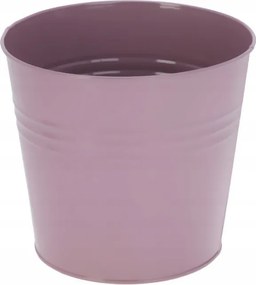Virágtartó Fedél Cink Kerek Lila Virágokhoz Erkélyre 13 x 11cm
