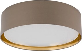 TK LIGHTING 4399 BILBAO Ernyős Mennyezeti Lámpa Bézs, Fehér, Arany E27 IP20