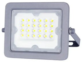 LED REFLEKTOR SLIM AIGOSTAR 20W 6500K IP65 90° SZÜRKE