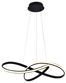 LED állítható fényerejű csillár kábellel LED/70W/230V 3000-6500K fekete + DO