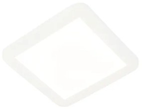 Mennyezeti lámpa fehér 22,5 cm LED-del 3 fokozatban szabályozható IP44 - Steve