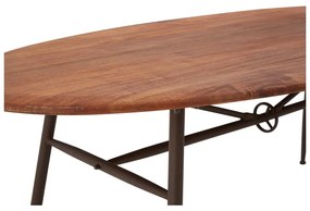 Diófa étkezőasztal 104x219 cm New Foundry – Premier Housewares